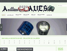 Tablet Screenshot of anillasparaaves.com